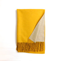 リバーシブル無地ストール 2021AW売れ筋トレンド新作 多色展開ブランケット