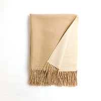 リバーシブル無地ストール 2021AW売れ筋トレンド新作 多色展開ブランケット