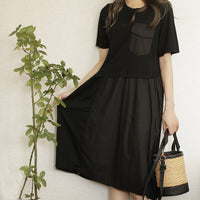 すっぽり包むプルオーバー長袖チュニックレディーストップス秋冬カーキチャコールライトグレーブラックasonefemmeアズワンファム