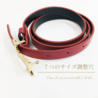 ベルト レディース バックル H