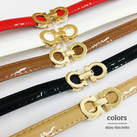 エナメル スライド ベルト