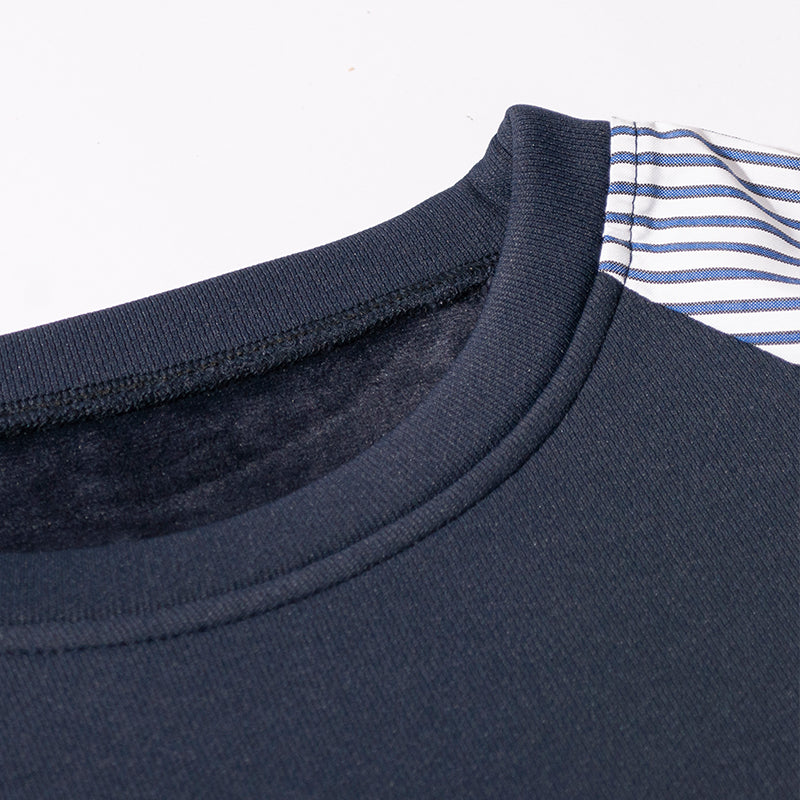 レディース和調刺繍5分袖ブラウス女性