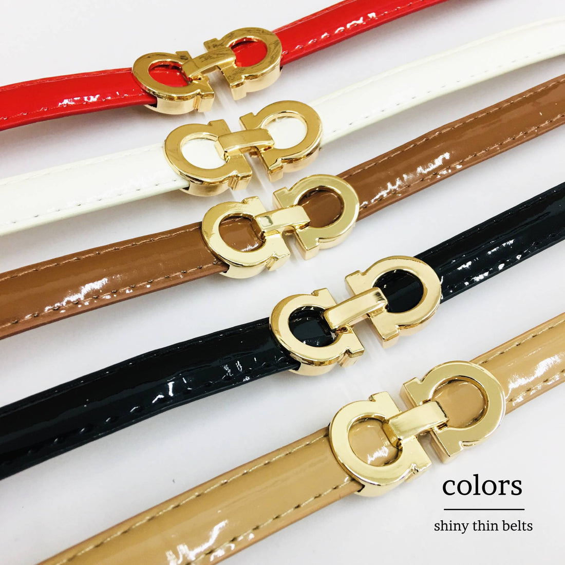 エナメル スライド ベルト